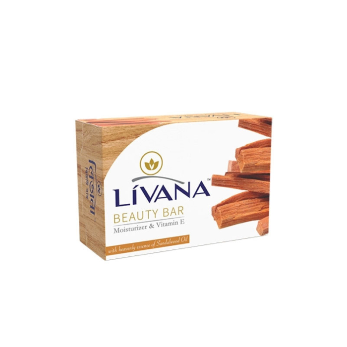 LIVANA BEAUTY BAR SANDALWOOD 100GM